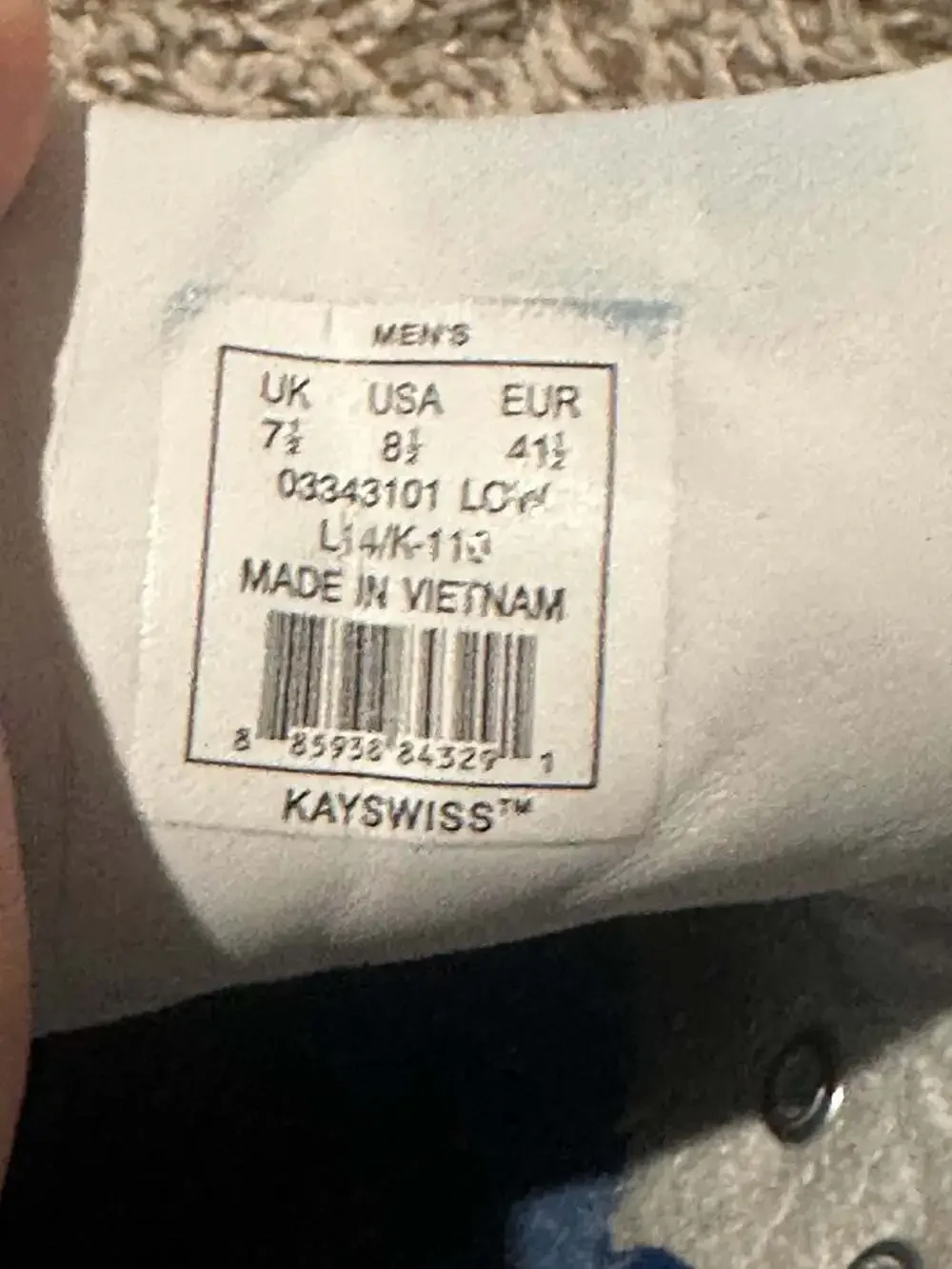 K-Swiss Classic VN Leather Sneakers White
